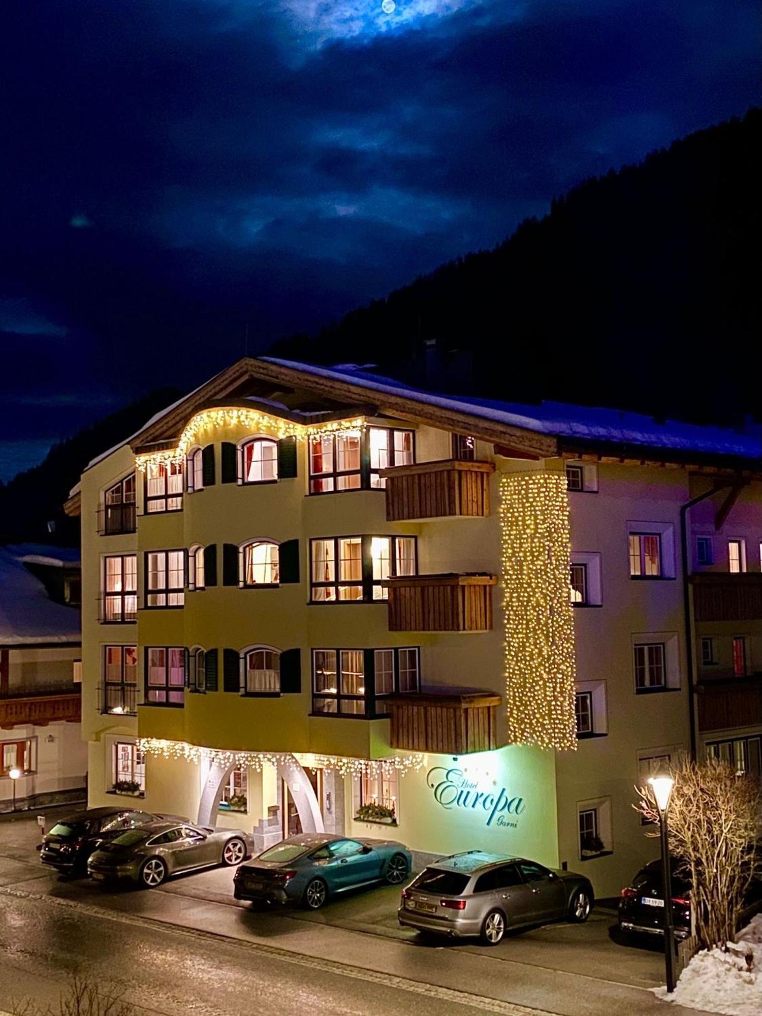 Hotel Garni Europa Sankt Anton am Arlberg Kültér fotó